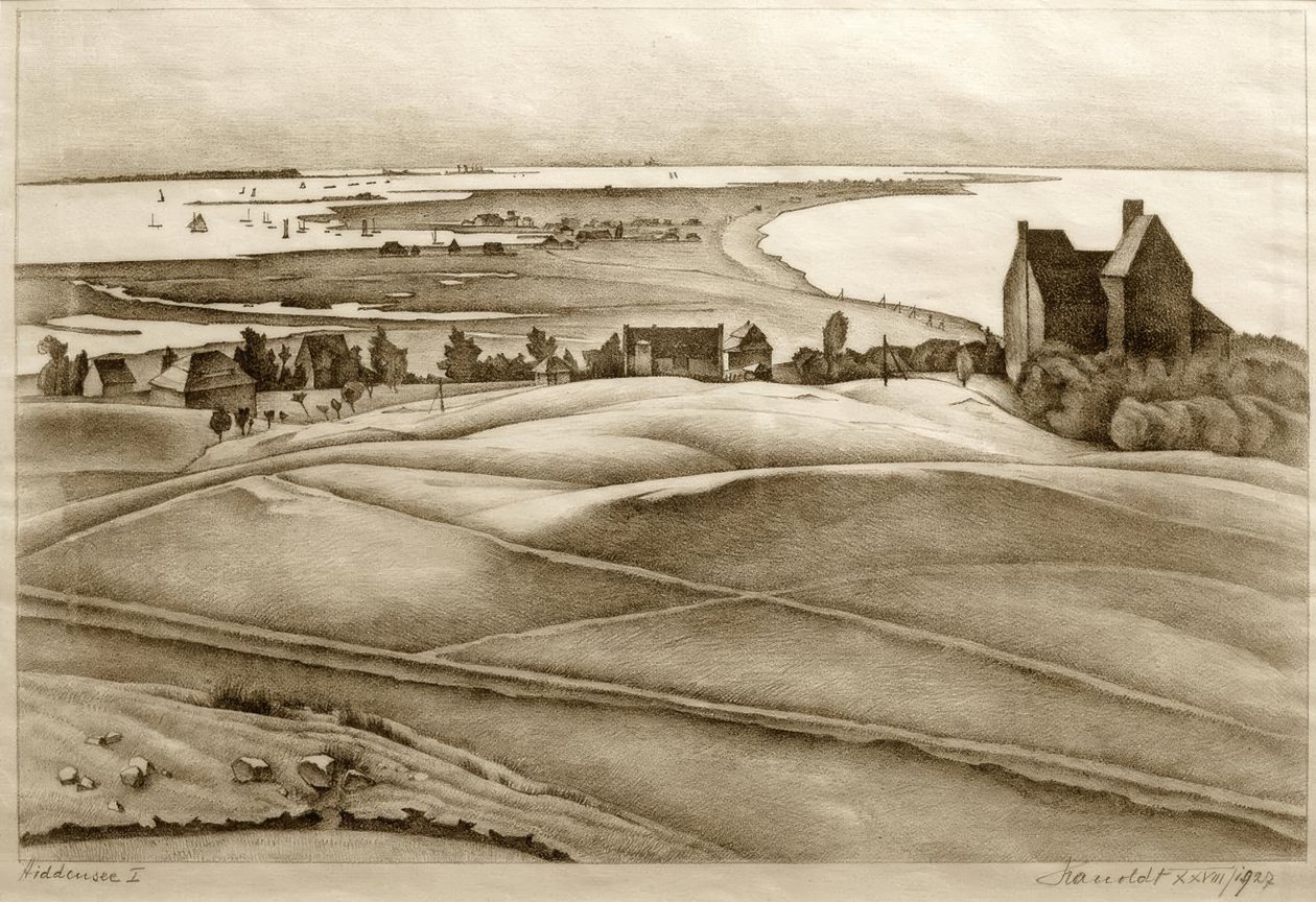 Hiddensee I door Alexander Kanoldt