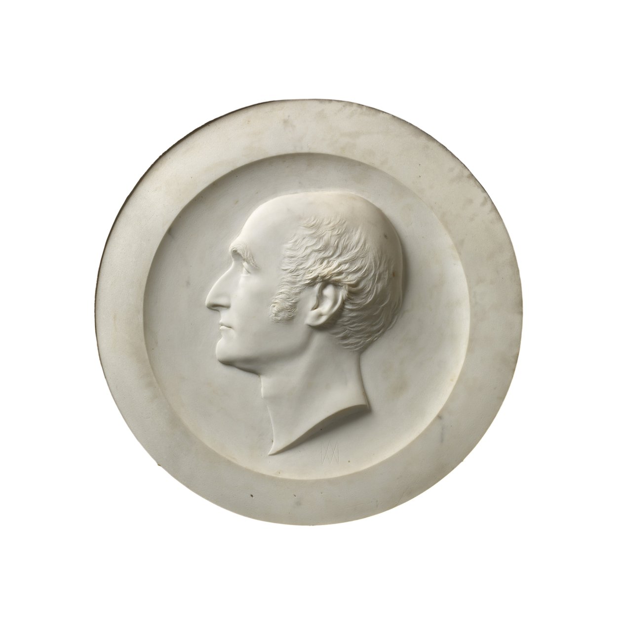 Profielportret van Ds. Dr. Henry Wellesley, 1856 door Alexander Munro