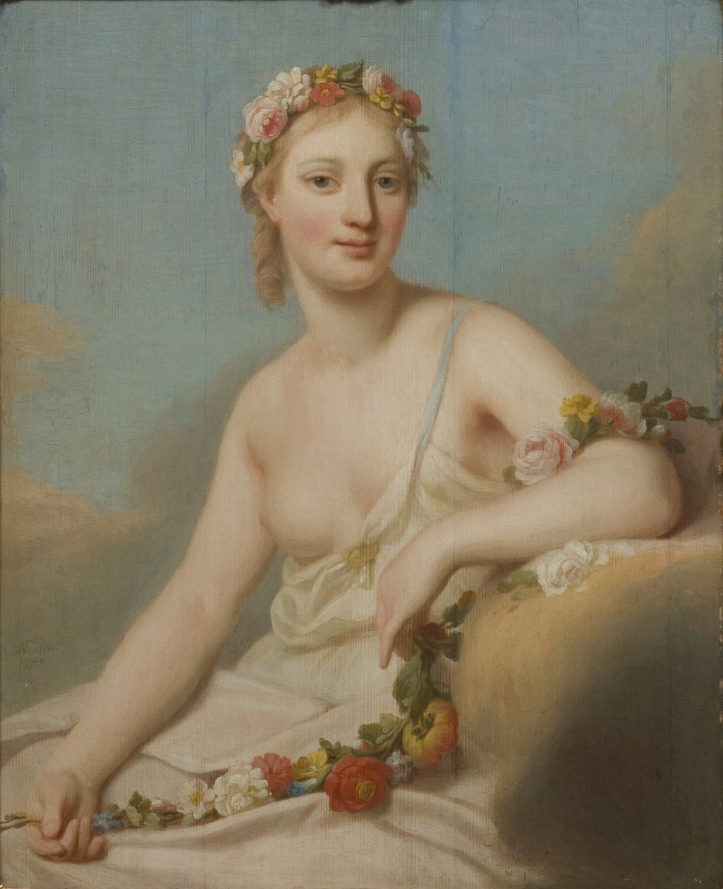 De flora van de Opera door Alexander Roslin