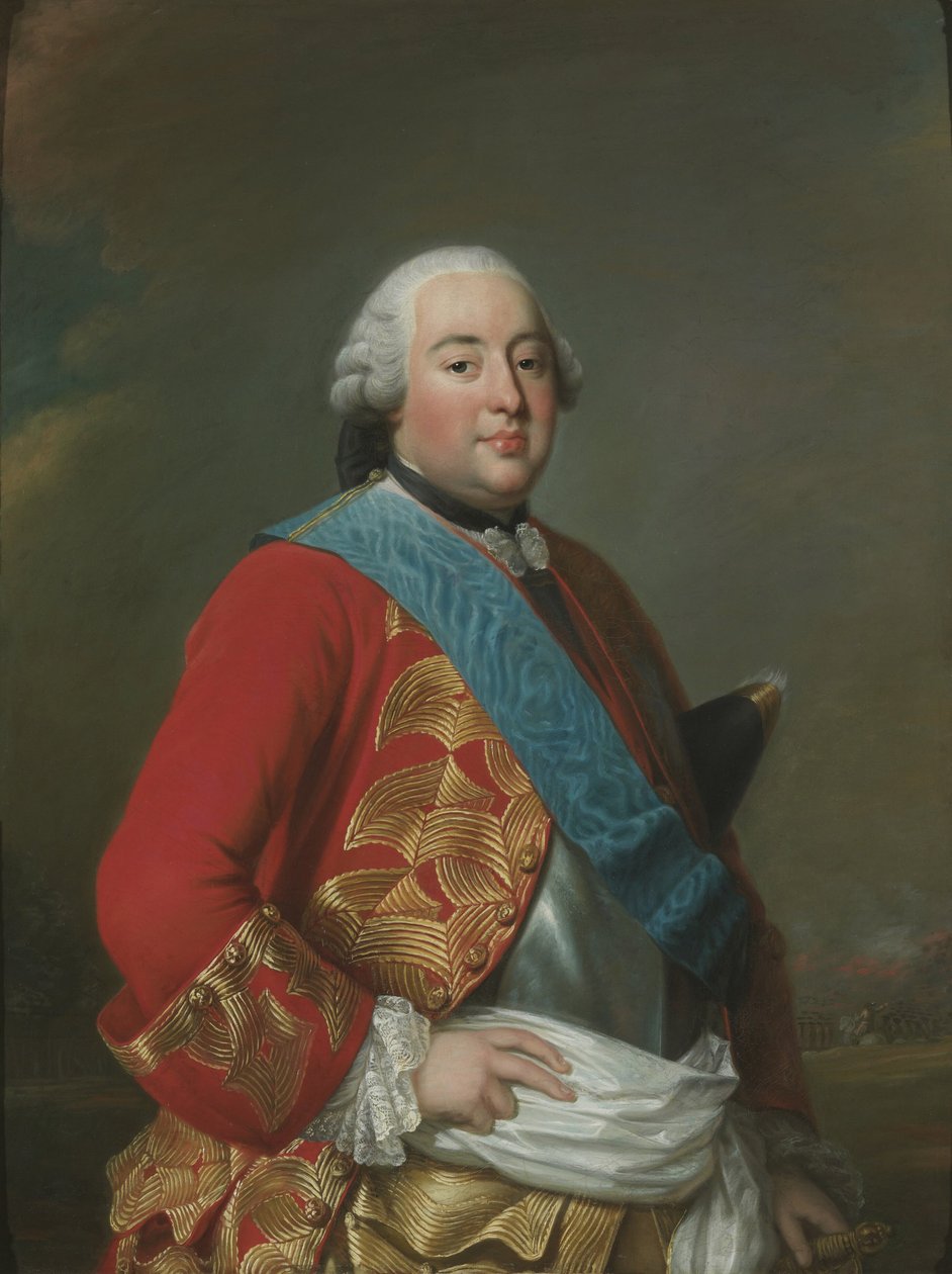 De hertog van Chartres, later hertog van Orléans door Alexander Roslin