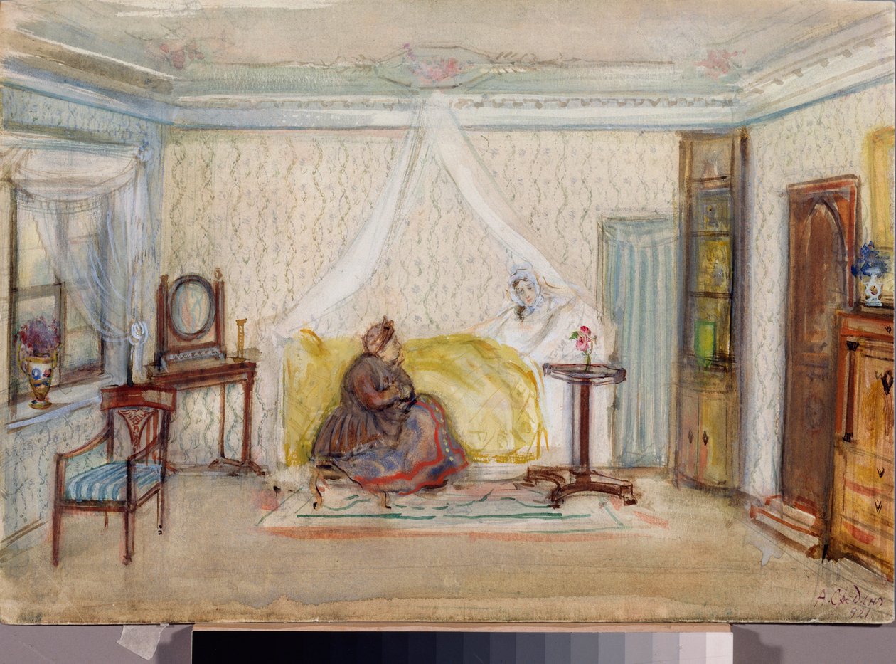 Decorontwerp voor de opera 