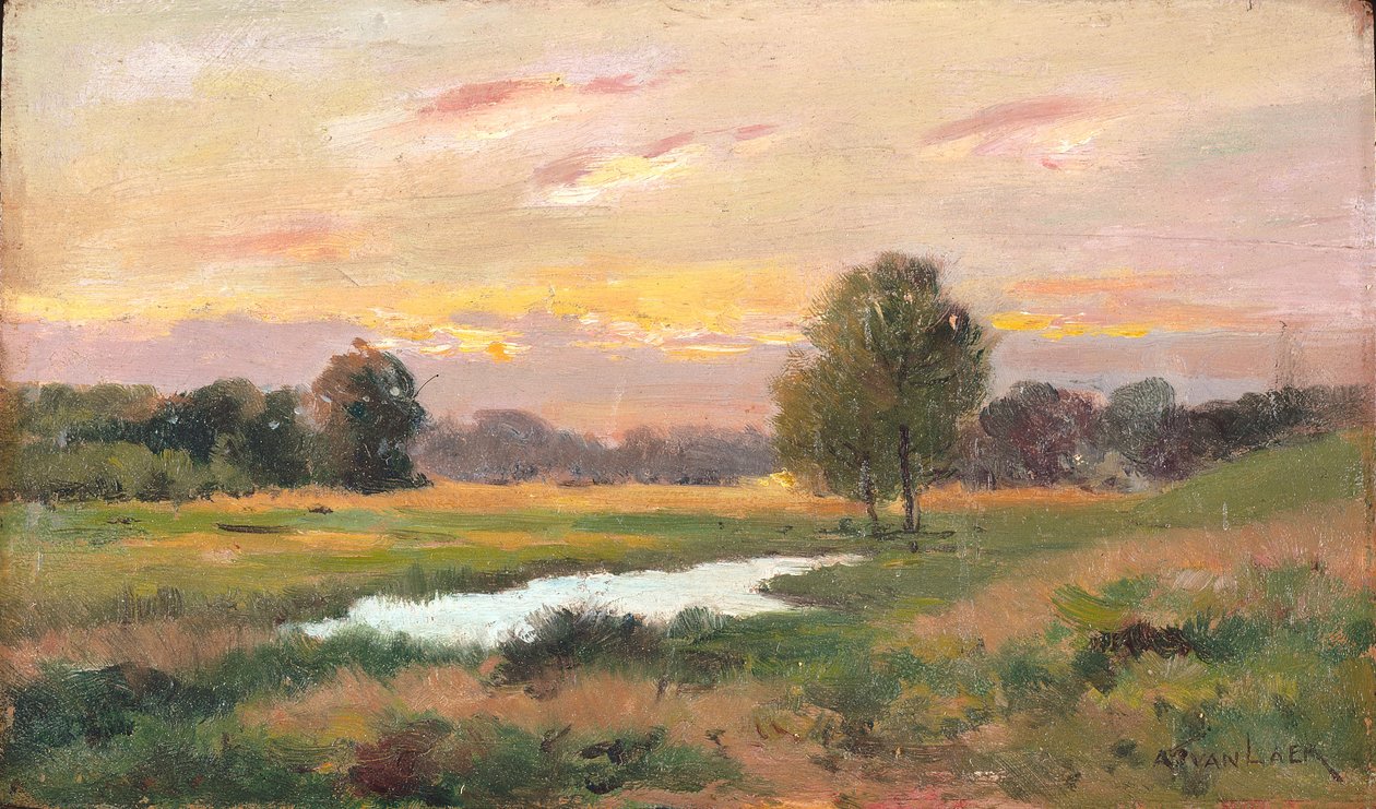 Aan de Brandywine door Alexander Theobald van Laer