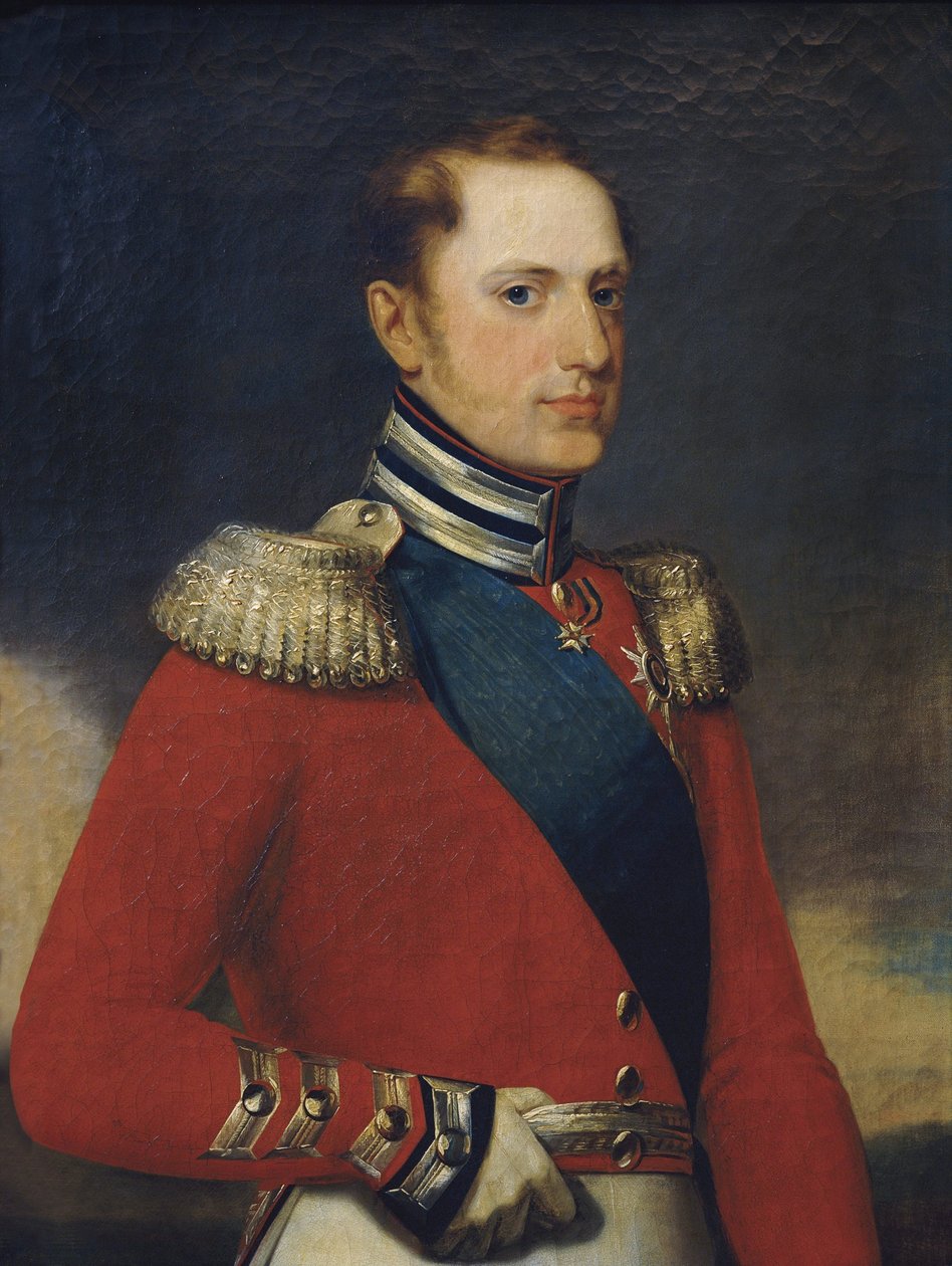 Portret van Keizer Nicolaas I door Alexander Vasilyevich Polyakov