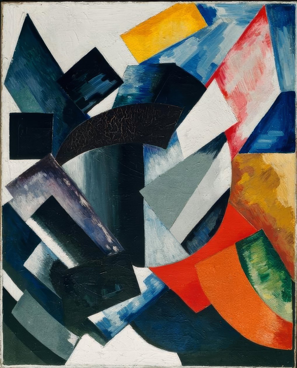 Abstracte compositie door Alexandra Alexandrowna Exter