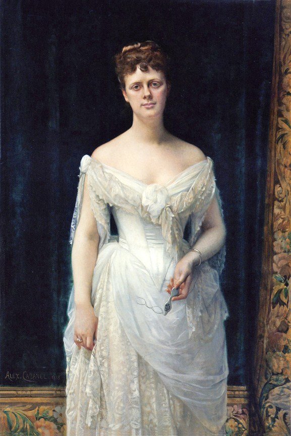 Mary Frick Garrett door Alexandre Cabanel