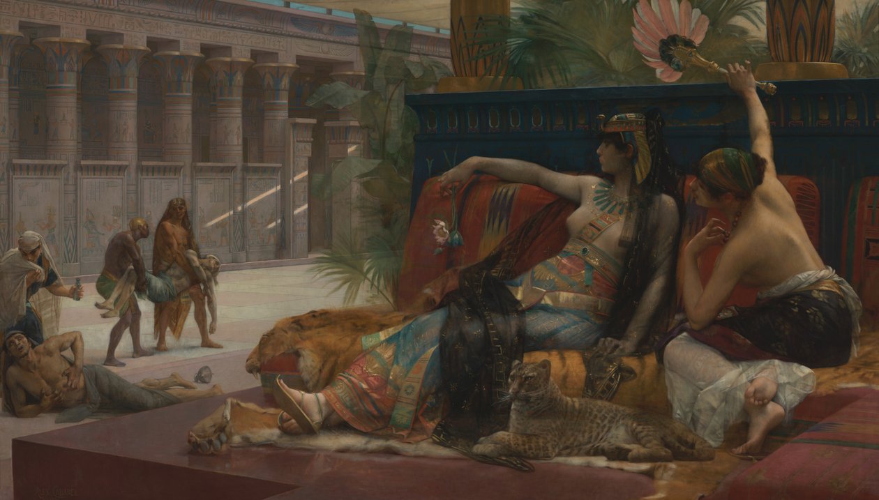 Cleopatra door Alexandre Cabanel