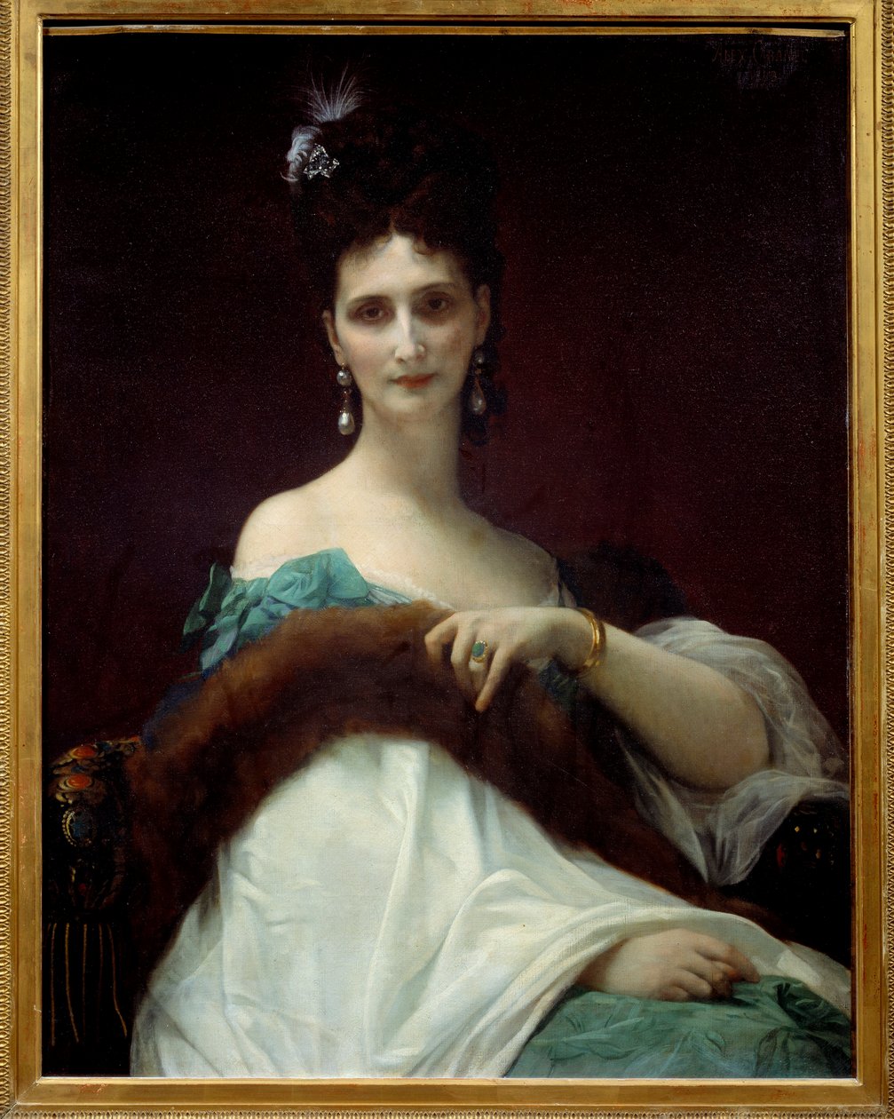 Portret van de Gravin van Keller (Markiezin van Saint Yves d