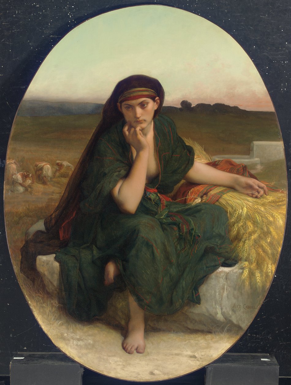 Ruth keert terug van de velden door Alexandre Cabanel