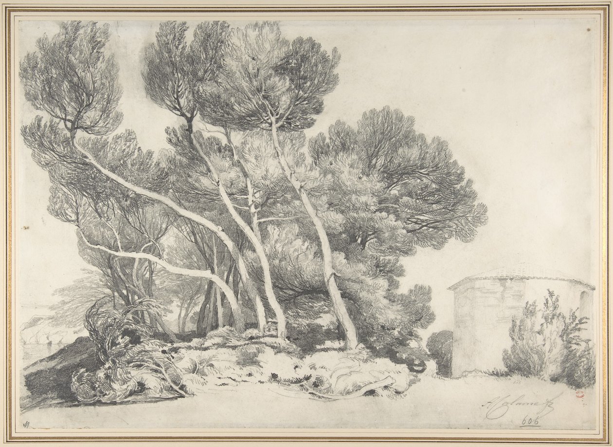 Landschap door Alexandre Calame