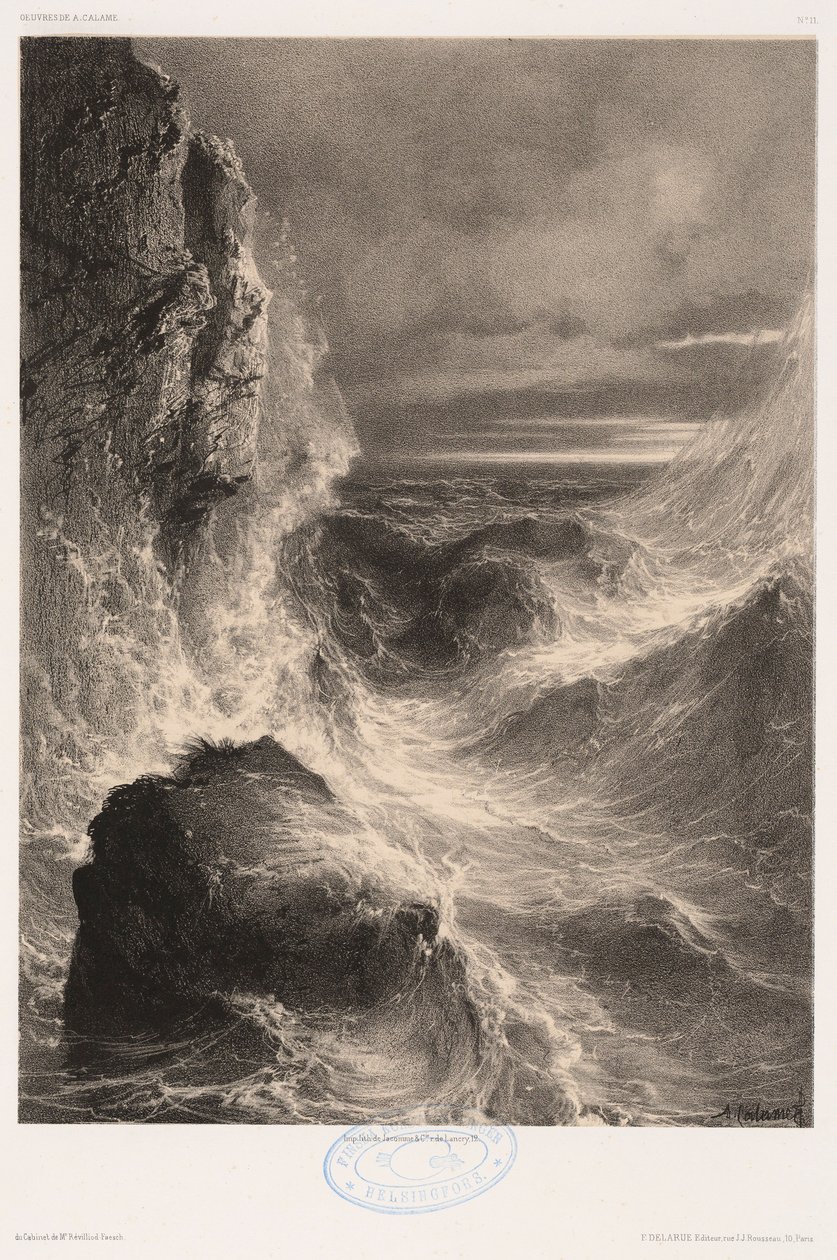 Zonder titel door Alexandre Calame