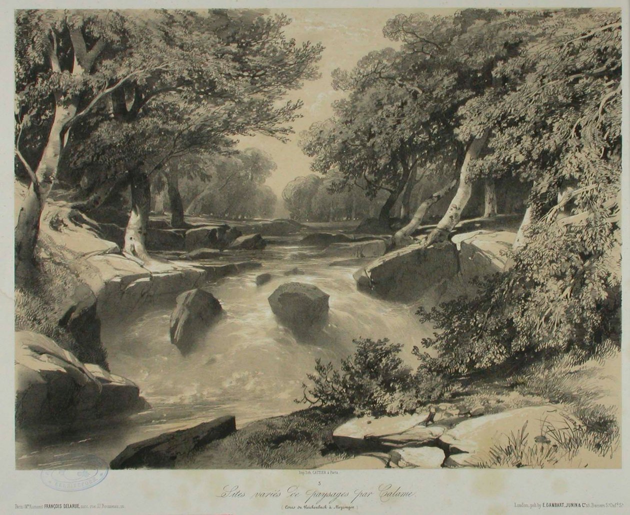 Zonder titel door Alexandre Calame