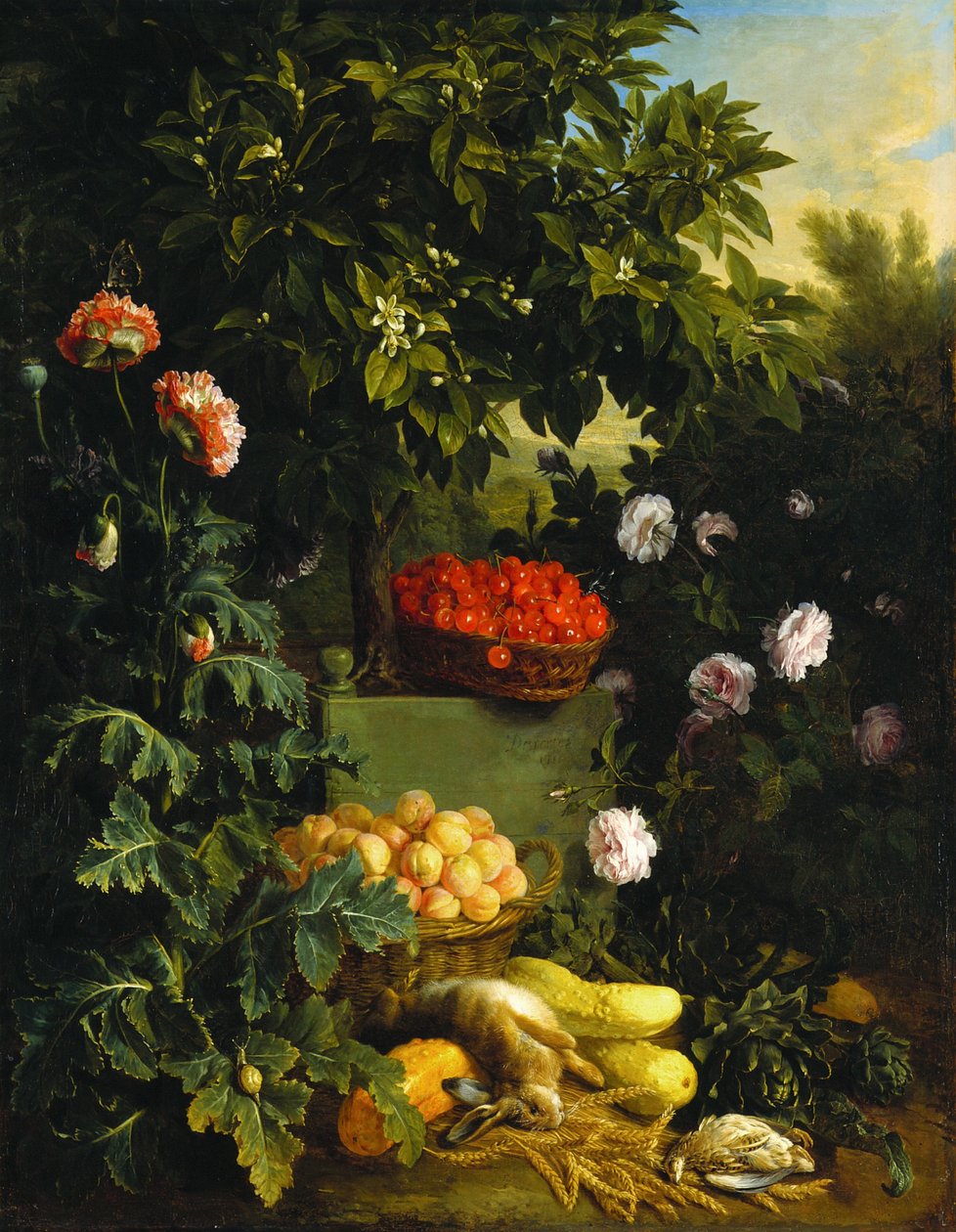 Zomer door Alexandre-Francois Desportes