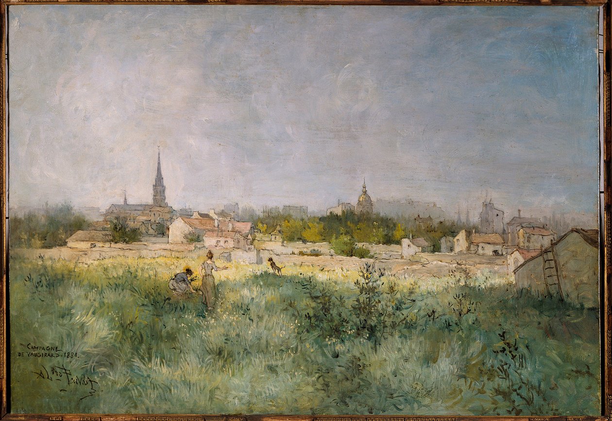 De campagne van Vaugirard in 1881 door Alexandre Prevost