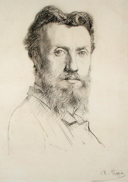 Zelfportret door Alexandre Rapin