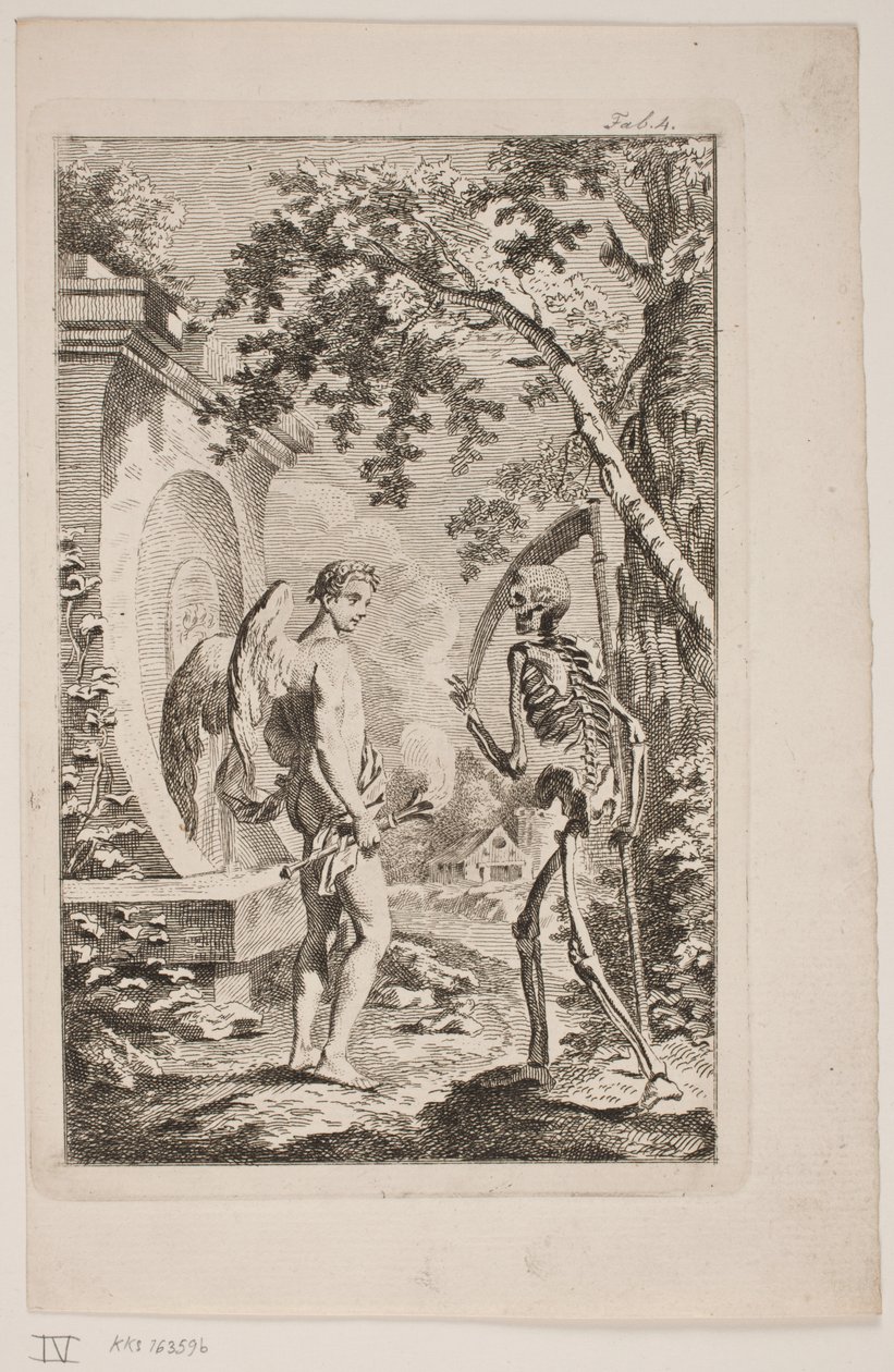 Hymeneus en de Dood door Alexia von Lode