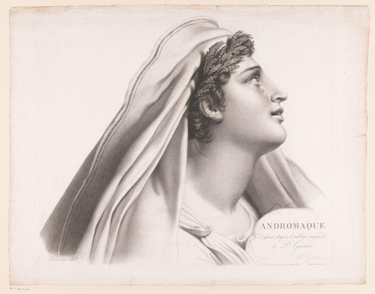 Andromache door Alexis François Girard