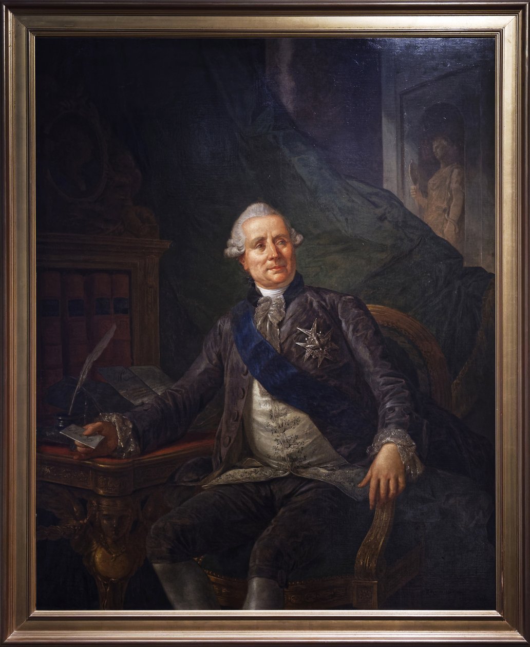 Charles Gravier van Vergennes door Alexis Joseph Mazerolle