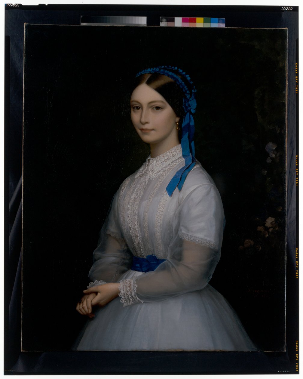 Portret van juffrouw Mathilde de Nédonchel door Alexis Joseph Perignon