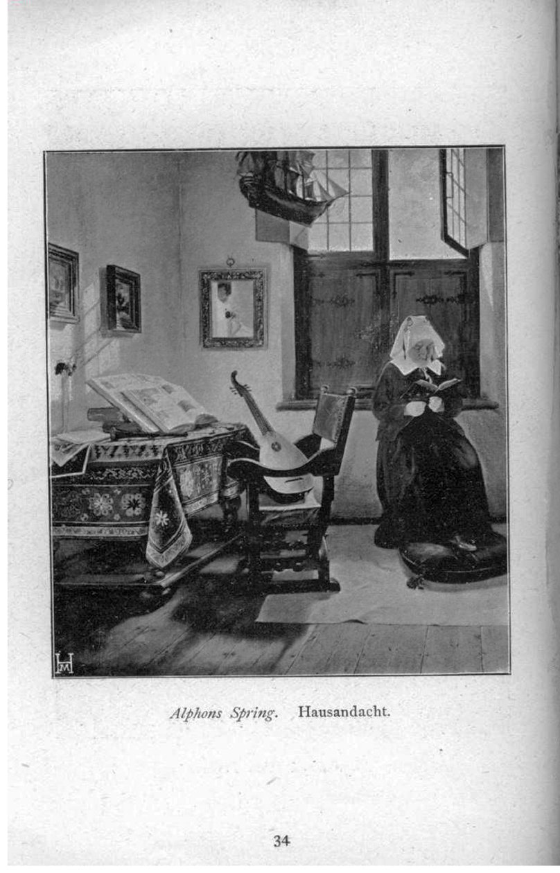 Huisandacht door Alfons Spring