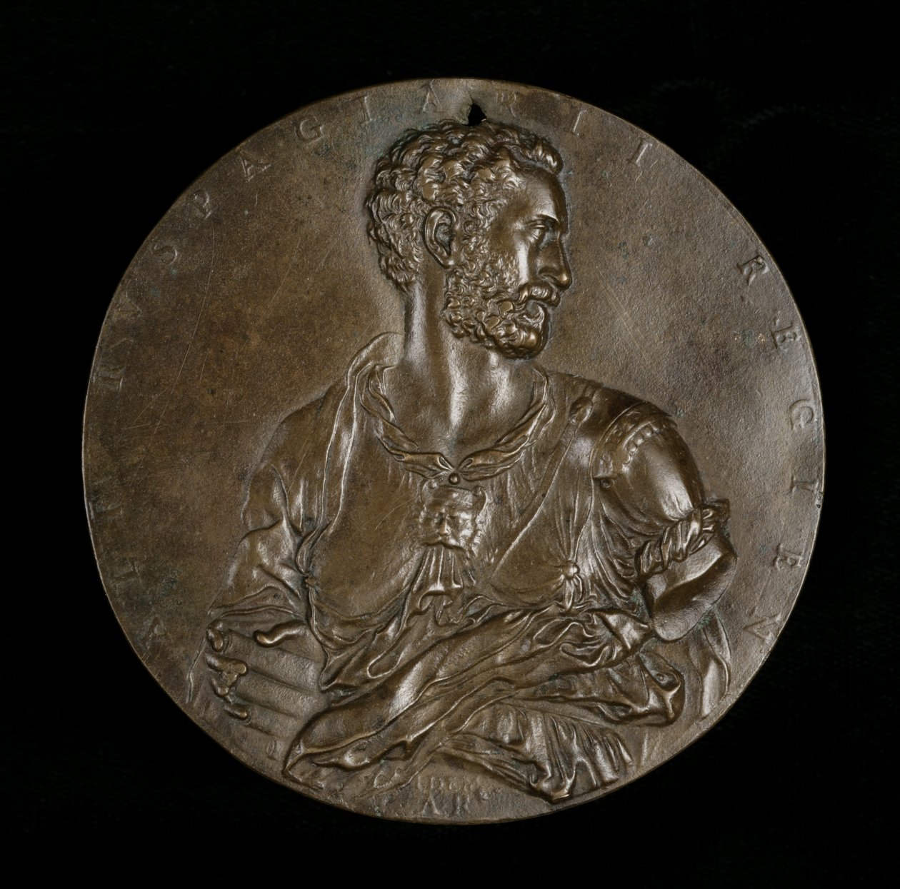 Zelfportret, eind 16e eeuw door Alfonso Ruspagiari