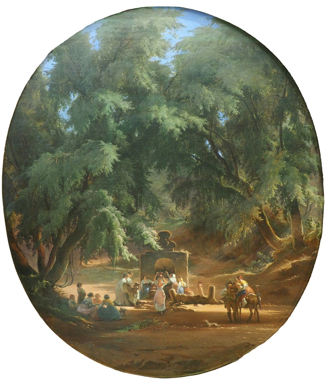 Bij de bosbron door Alfred von Schüssler