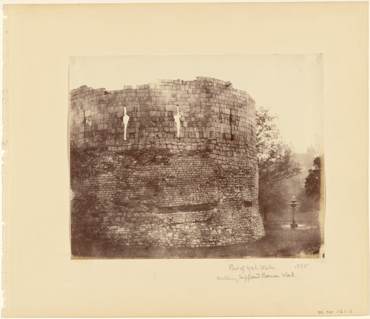 Deel van York Walls door Alfred Capel Cure