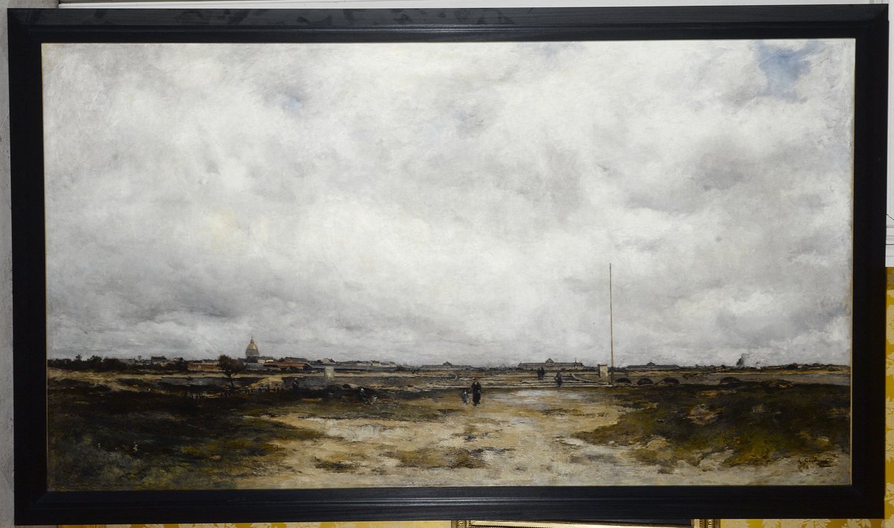 Het Champ-de-Mars, na de tentoonstelling van 1878, ca. 1882 door Alfred Casile