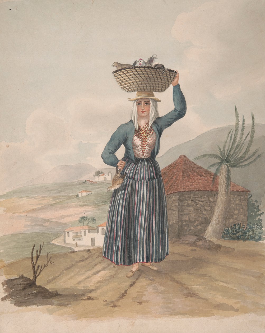 Vrouw van Victoria, Tenerife door Alfred Diston