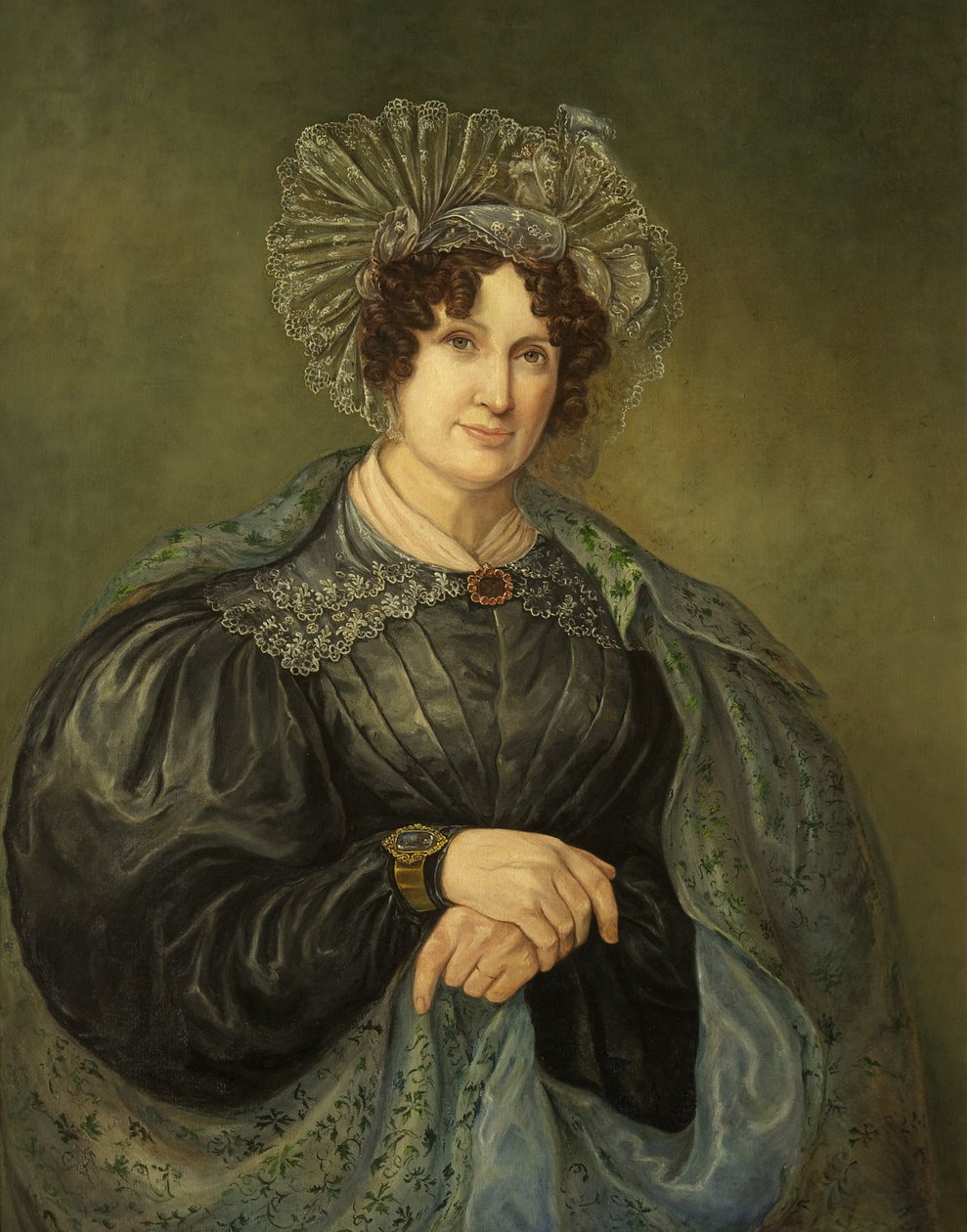 Mevrouw Ellen Sharples, moeder van Rolinda Sharples door Alfred E. Toope