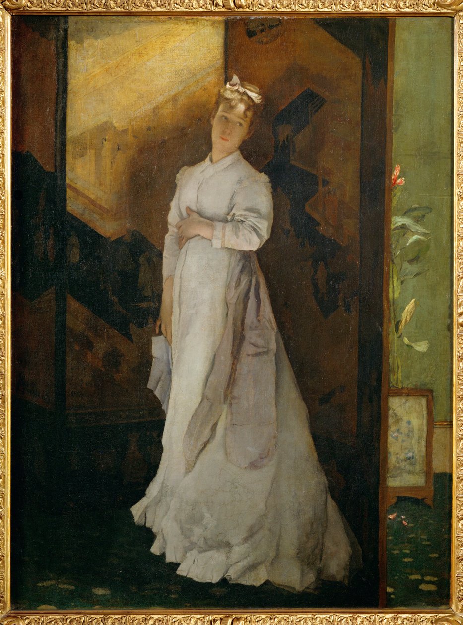 De afscheidsbrief door Alfred George Stevens