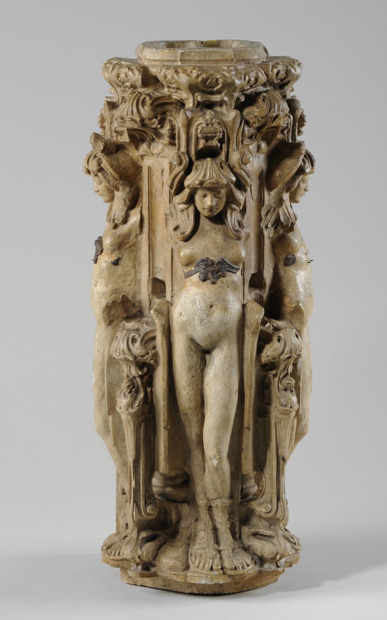 Een van 9 maquettes voor de Sam Wilson schoorsteenmantel, ca. 1908-14 door Alfred Gilbert