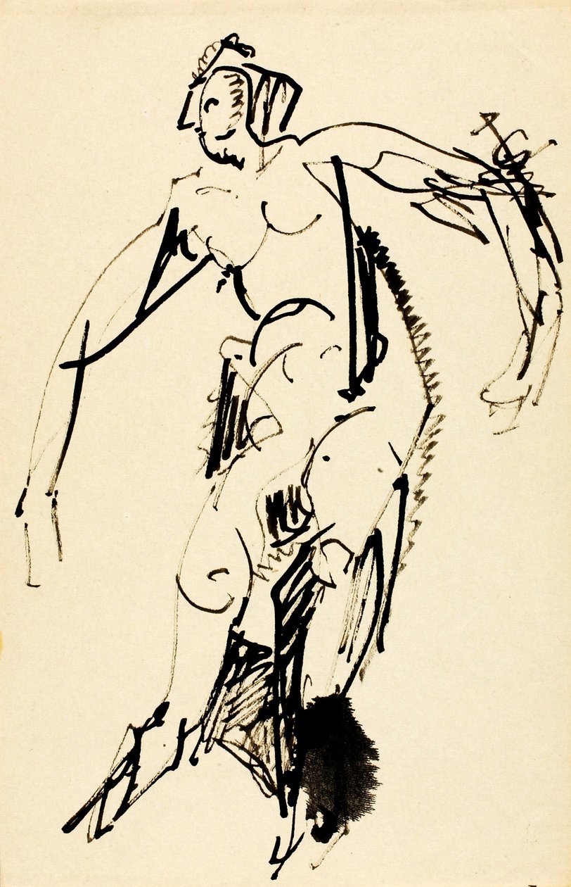 Naakt door Alfred H. Maurer