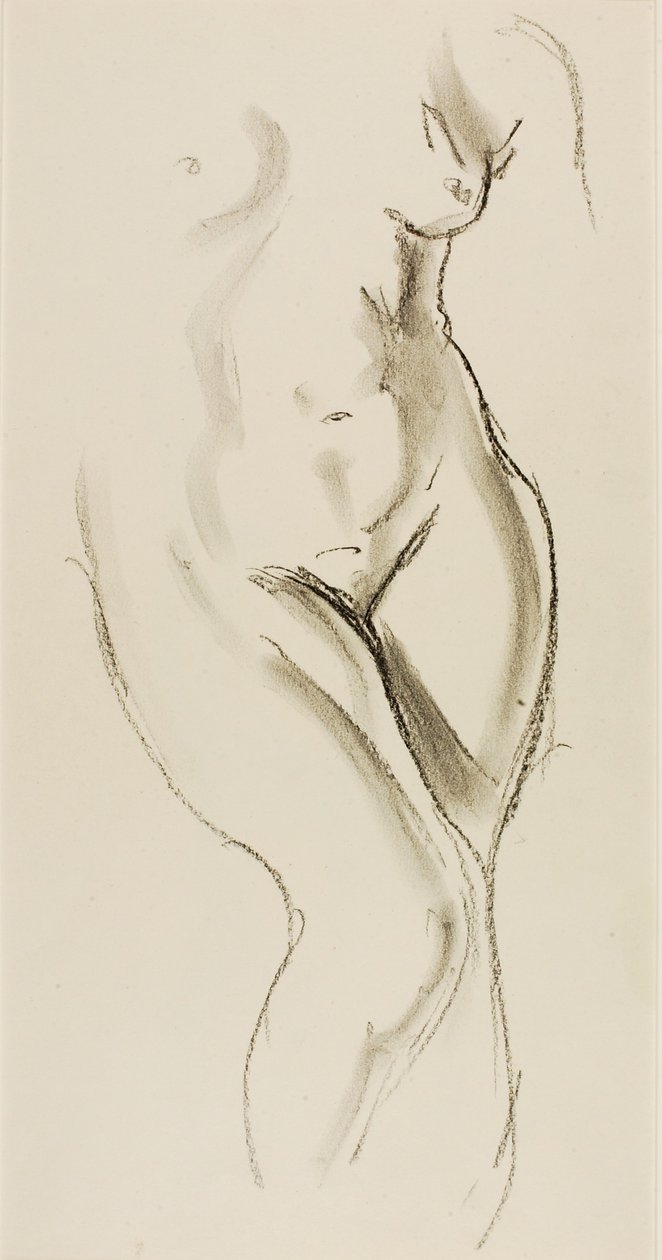Staand naakt door Alfred H. Maurer