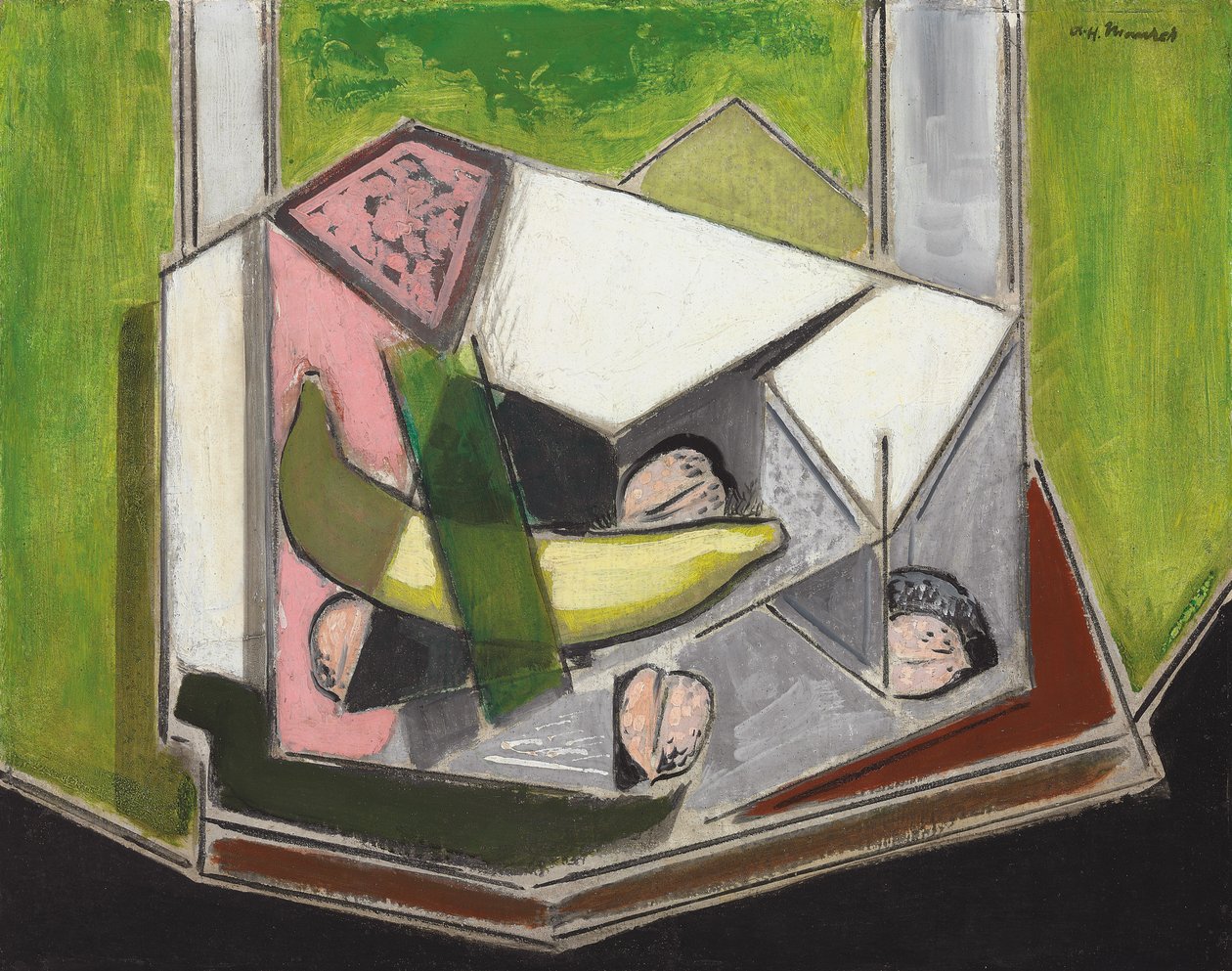 Kubistisch stilleven door Alfred Henry Maurer