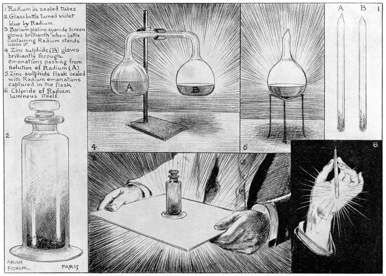De meest mysterieuze stof in de natuur - Radium door Alfred Hugh Fisher