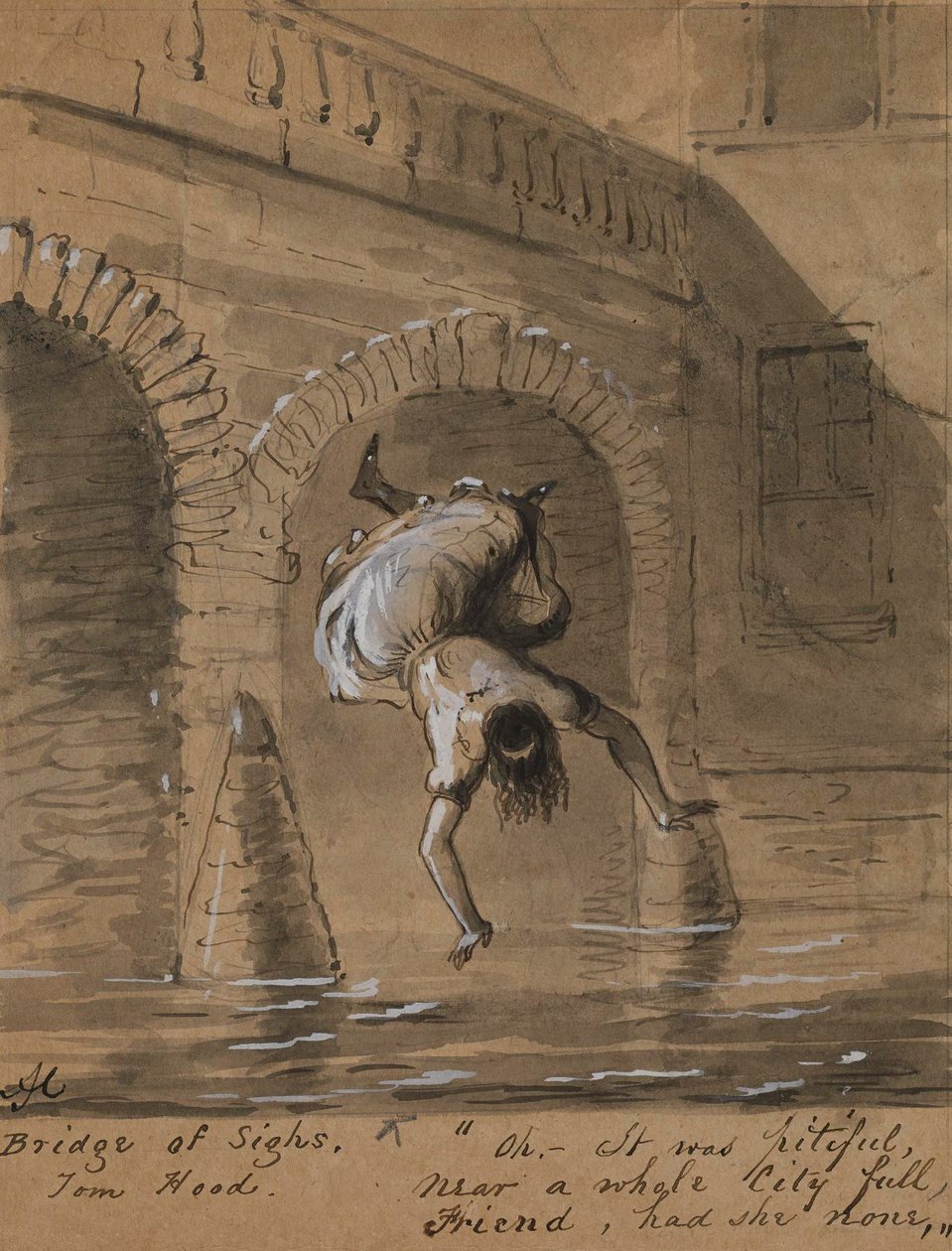 Brug der Zuchten door Alfred Jacob Miller