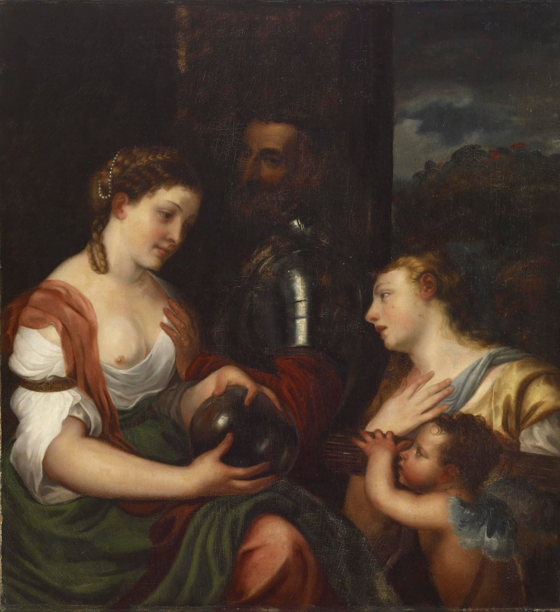 Kopie van Titiaans "Allegorie van Alfonso d