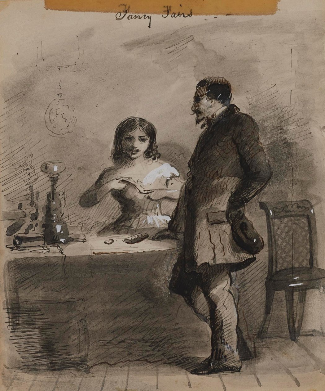 Kermissen door Alfred Jacob Miller