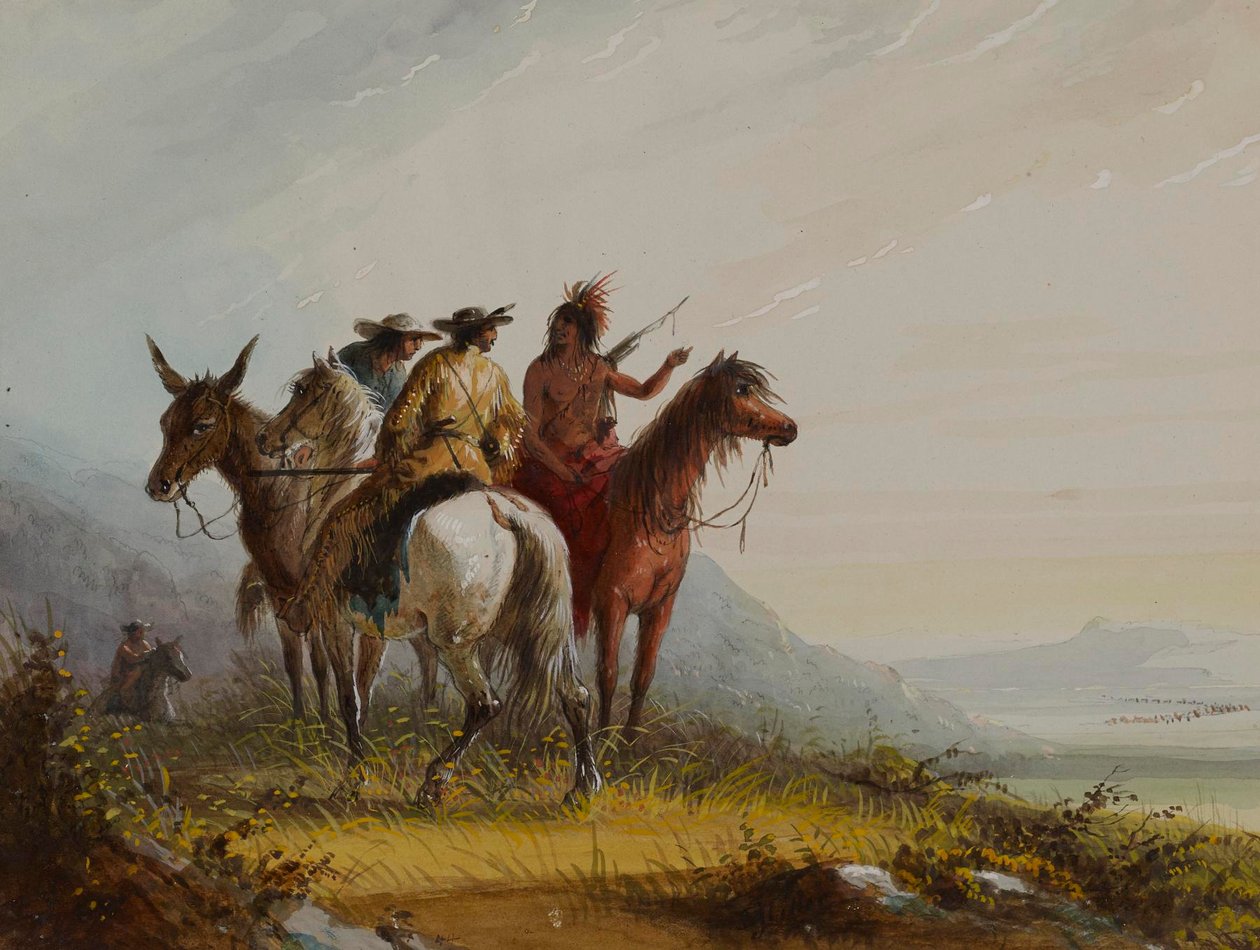 Gids over India door Alfred Jacob Miller