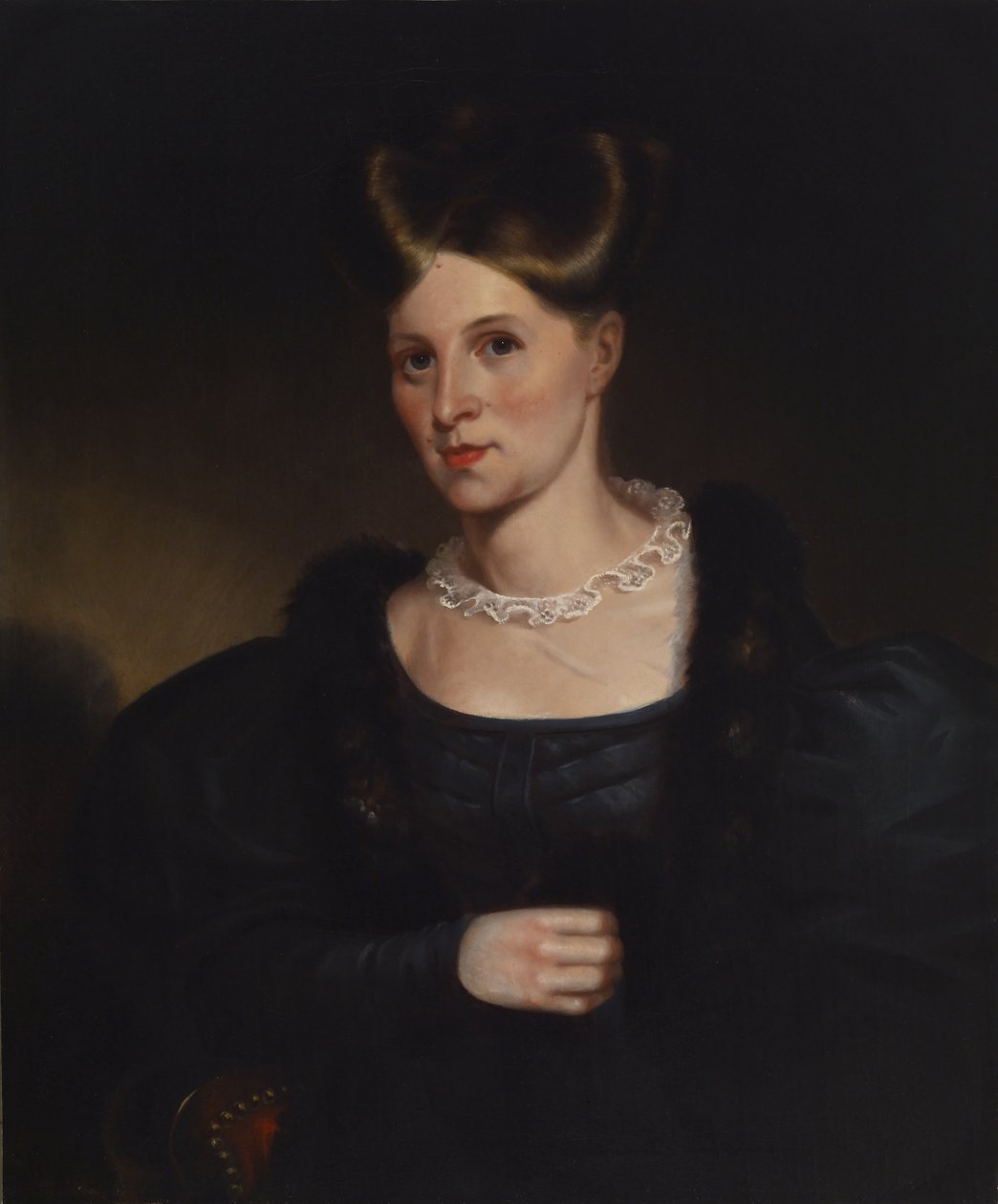 Portret van Lydia Lloyd Murray door Alfred Jacob Miller
