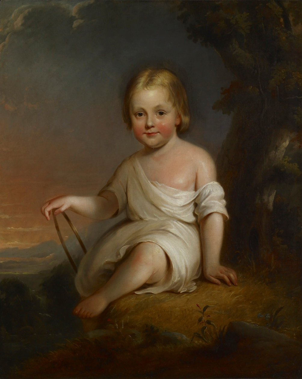 Portret van meester Francis M. Jencks door Alfred Jacob Miller