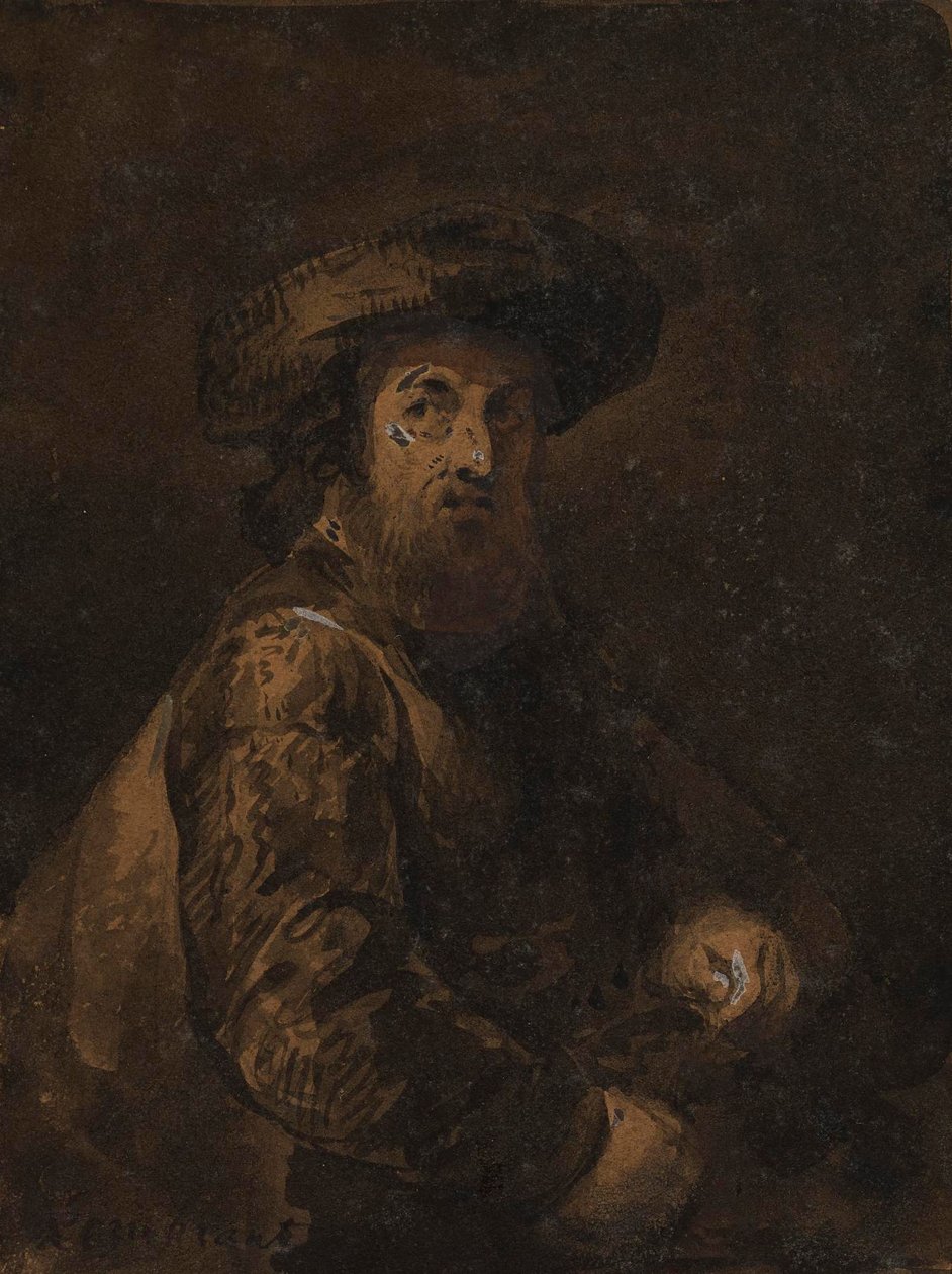Rembrandt door Alfred Jacob Miller
