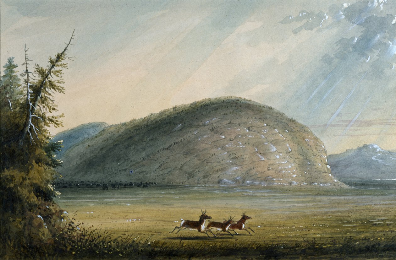 Rots van de Onafhankelijkheid door Alfred Jacob Miller