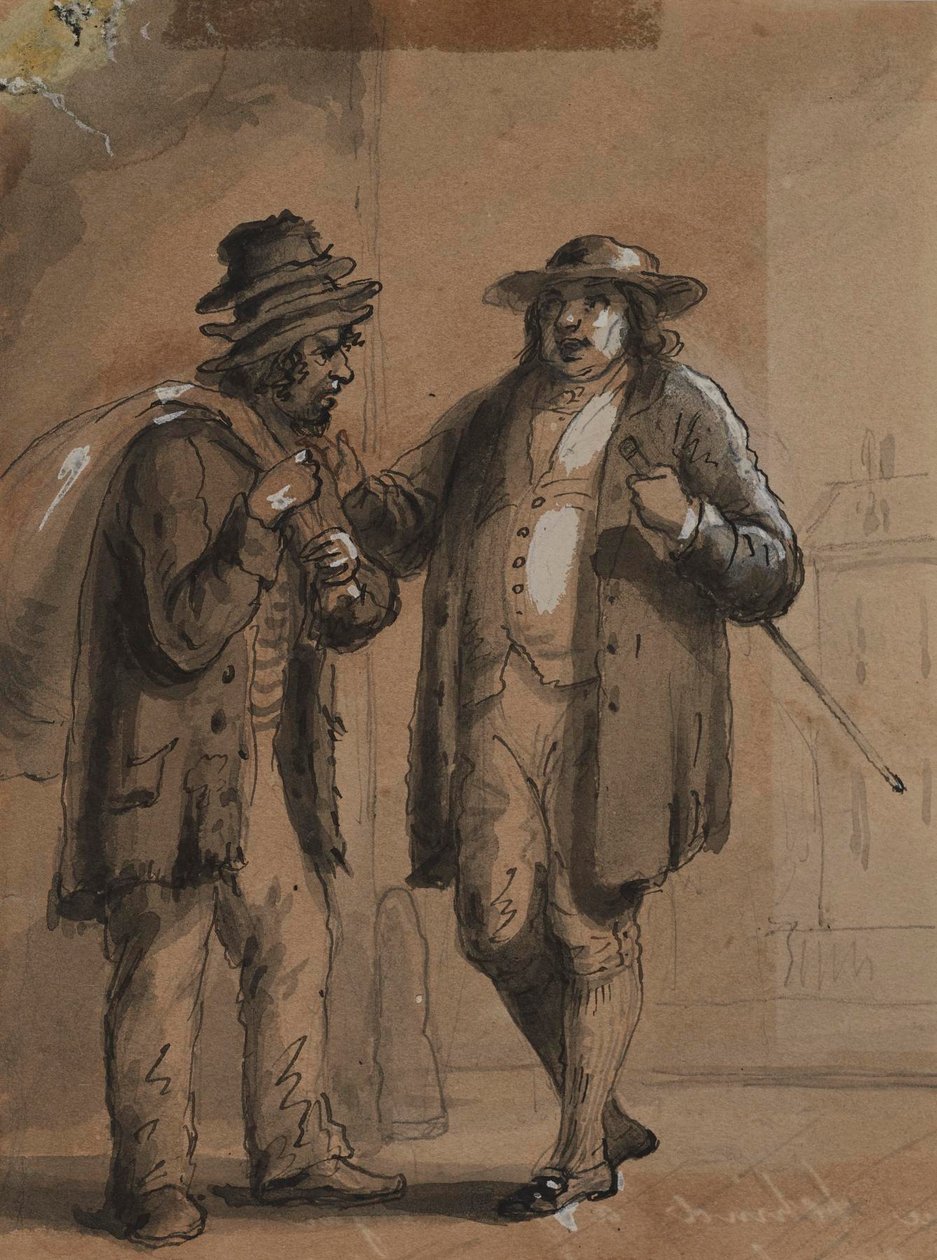 De tweedehandsverkoper door Alfred Jacob Miller