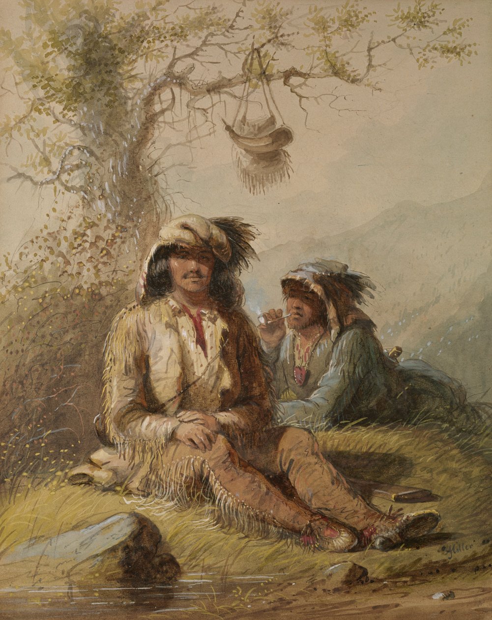 Vallenstellers door Alfred Jacob Miller