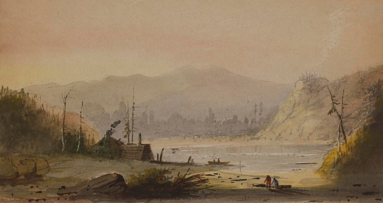 Landschappen in Virginia door Alfred Jacob Miller
