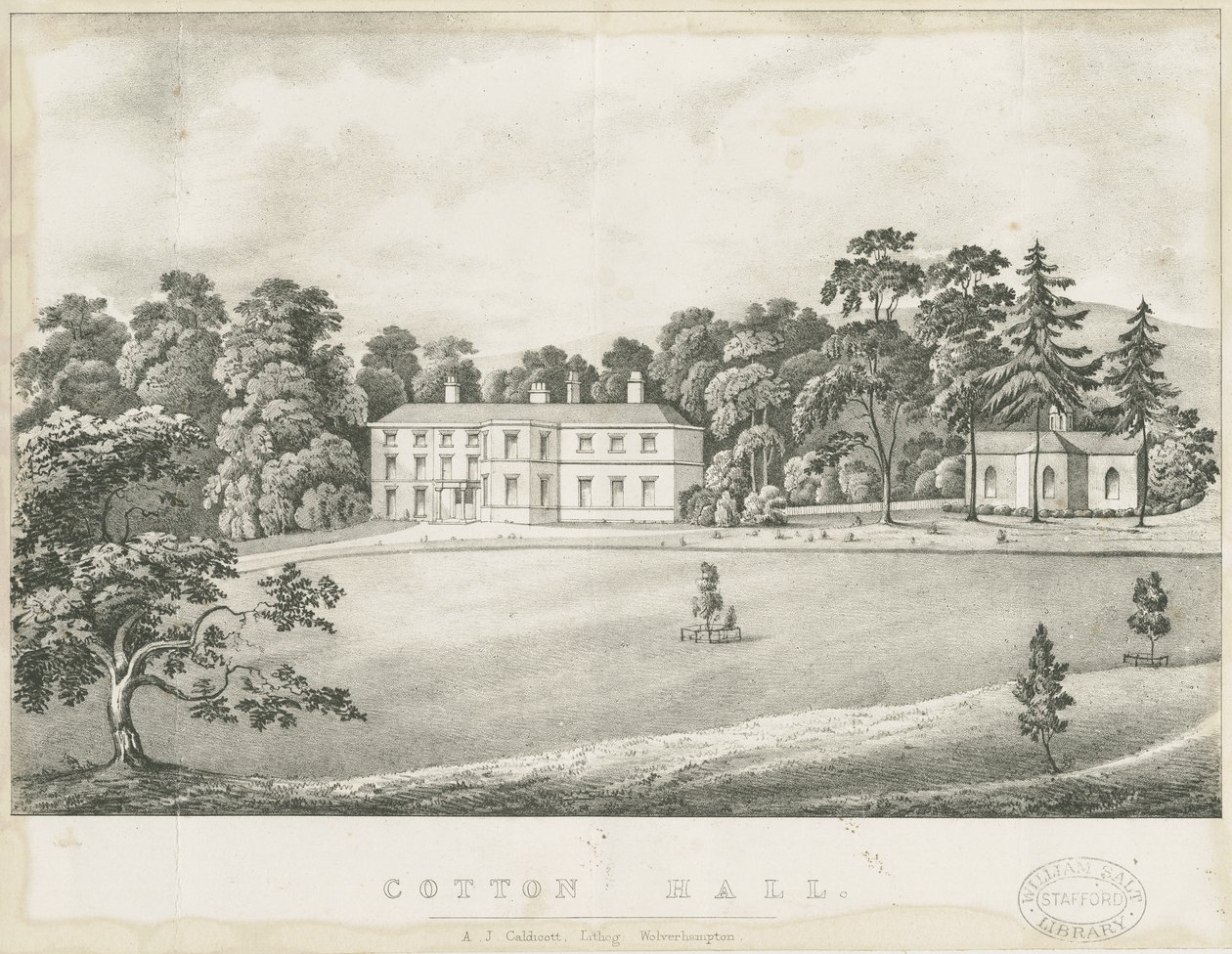 Cotton - Hall door Alfred Jolly Caldicott