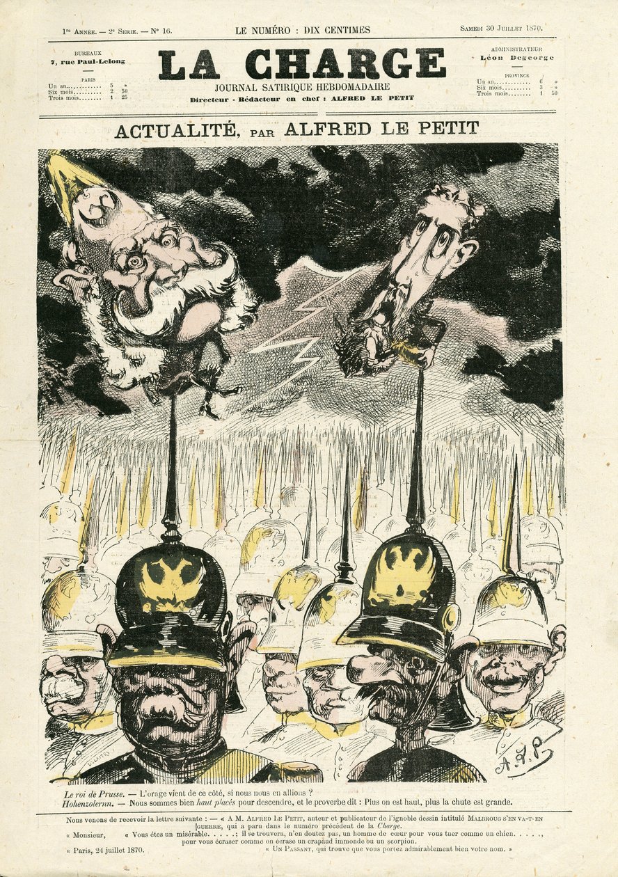 La Charge (1870), nummer 16 door Alfred Le Petit