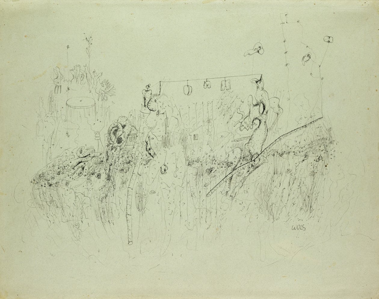 Zonder titel, c.1941-42 door Alfred Otto Wolfgang Schulze Wols