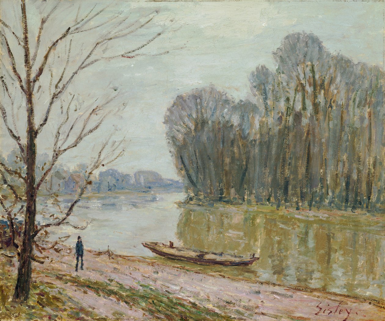 De Loire, 1896 door Alfred Sisley